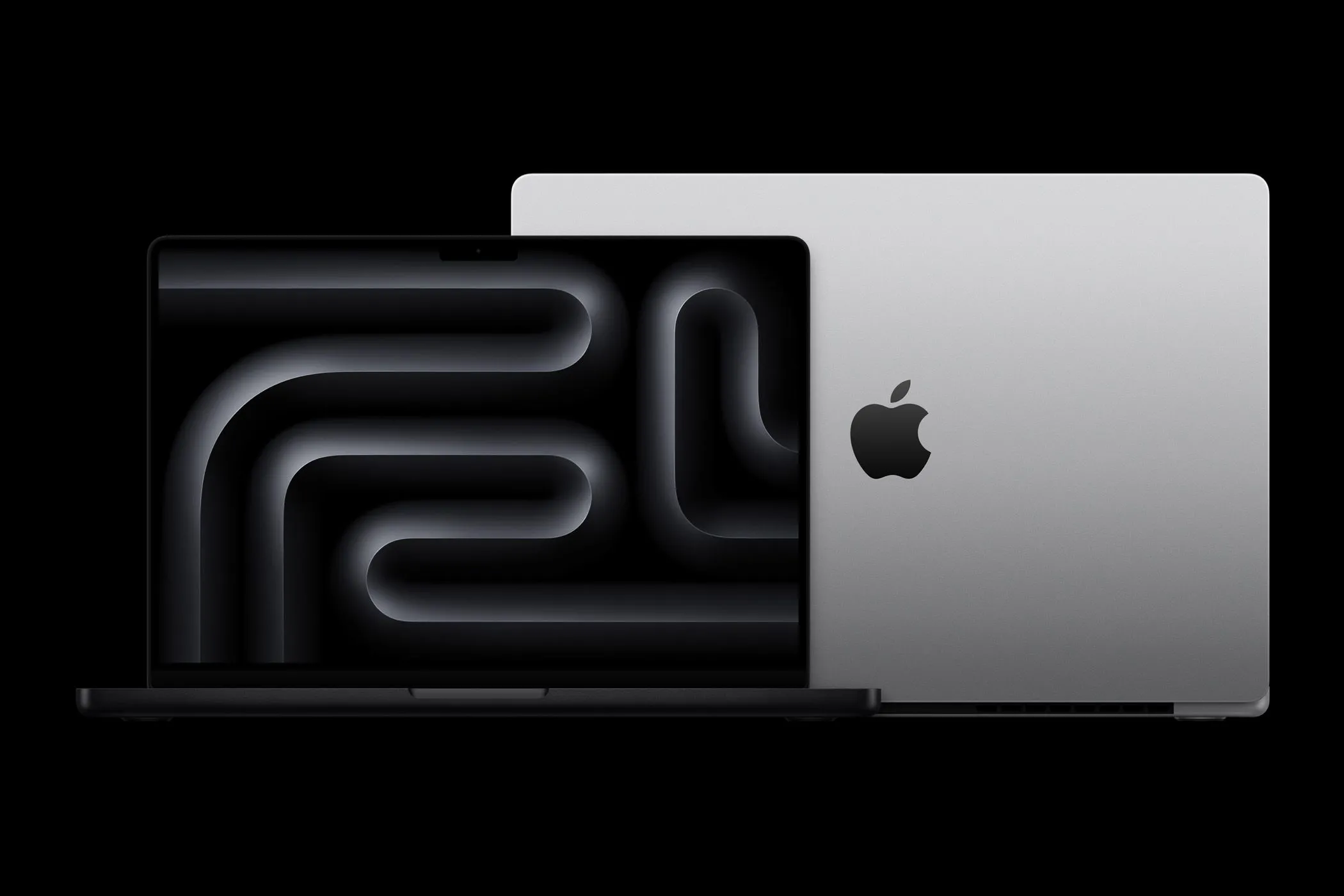 Mặt trước và mặt sau của MacBook Pro M4