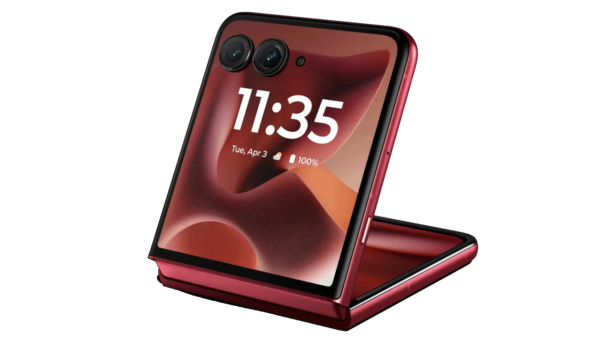 Motorola Razr 60 Ultra với cụm camera sau, làm nổi bật thiết kế và ống kính.