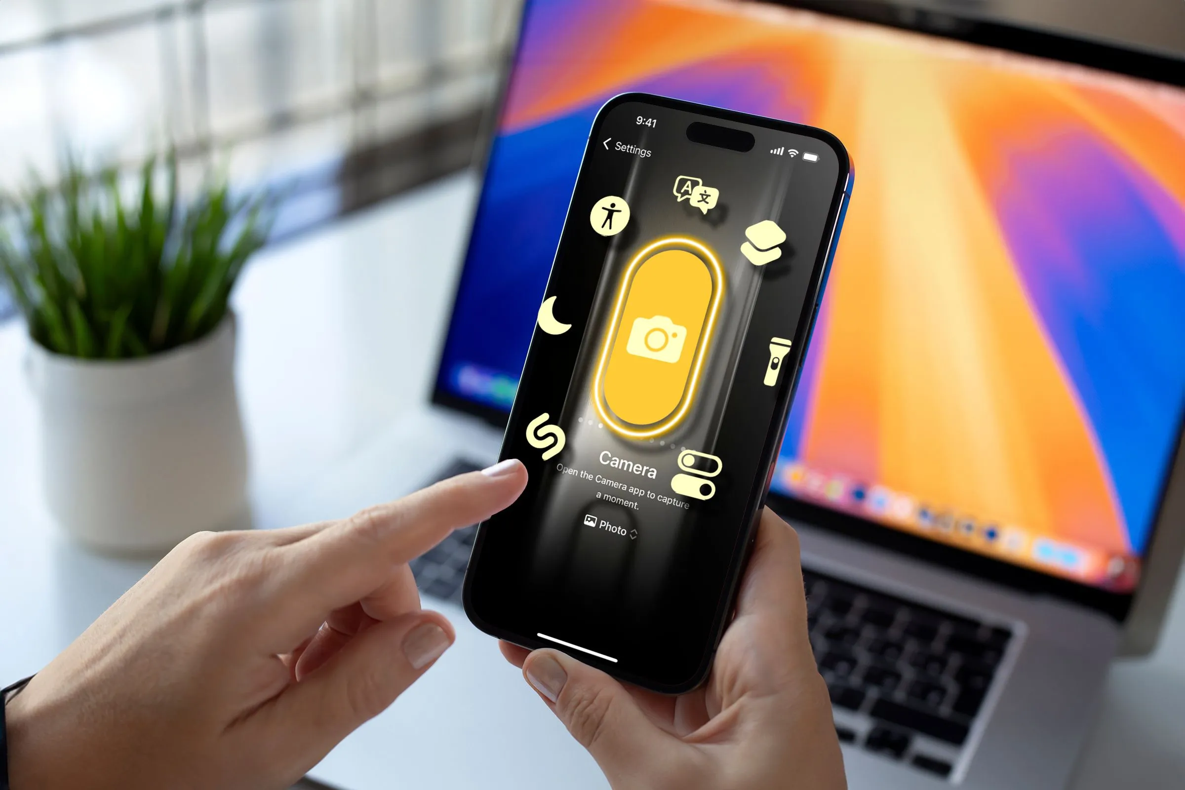 Người dùng tùy chỉnh nút Action trên iPhone, gợi ý cho nút lập trình trên Joy-Con Switch 2