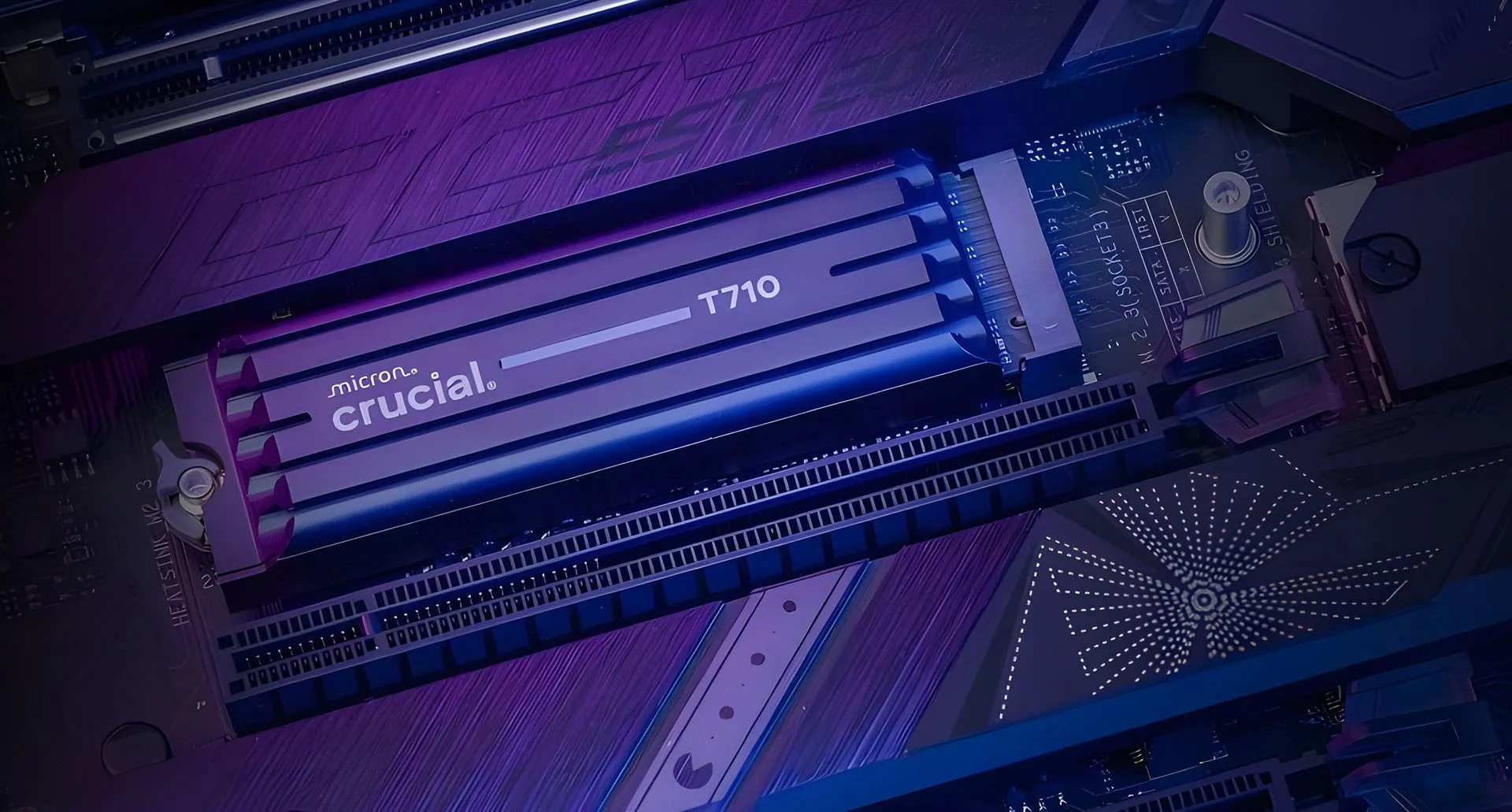 Ổ SSD Crucial T710 PCIe Gen 5 dung lượng 8TB