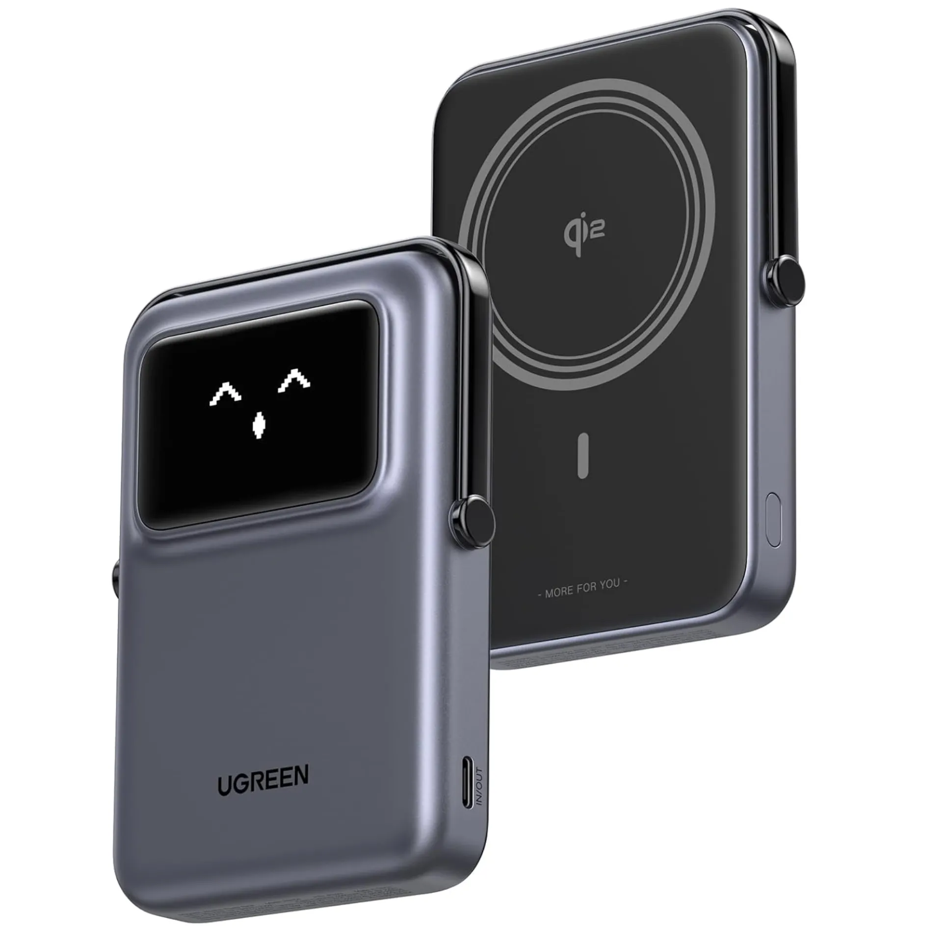 Pin dự phòng không dây nam châm Ugreen Uno 10000mAh 15W Qi2