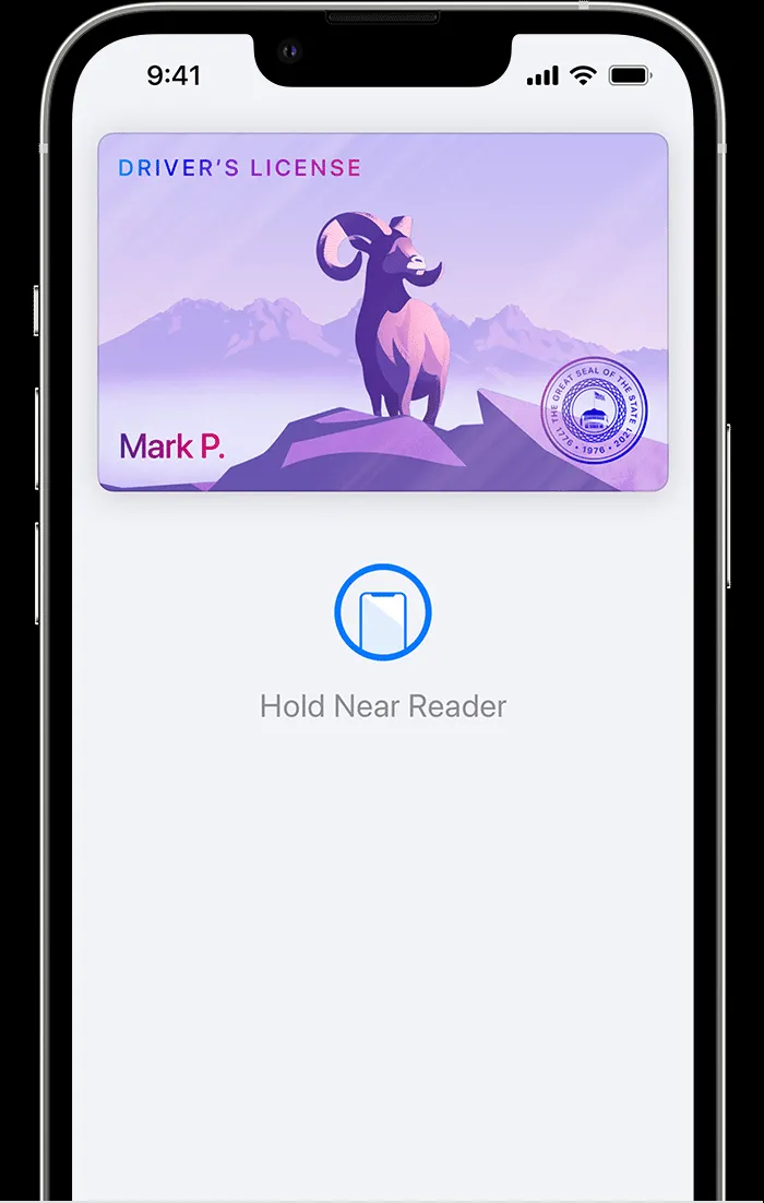 Sử dụng bằng lái xe điện tử trong Apple Wallet
