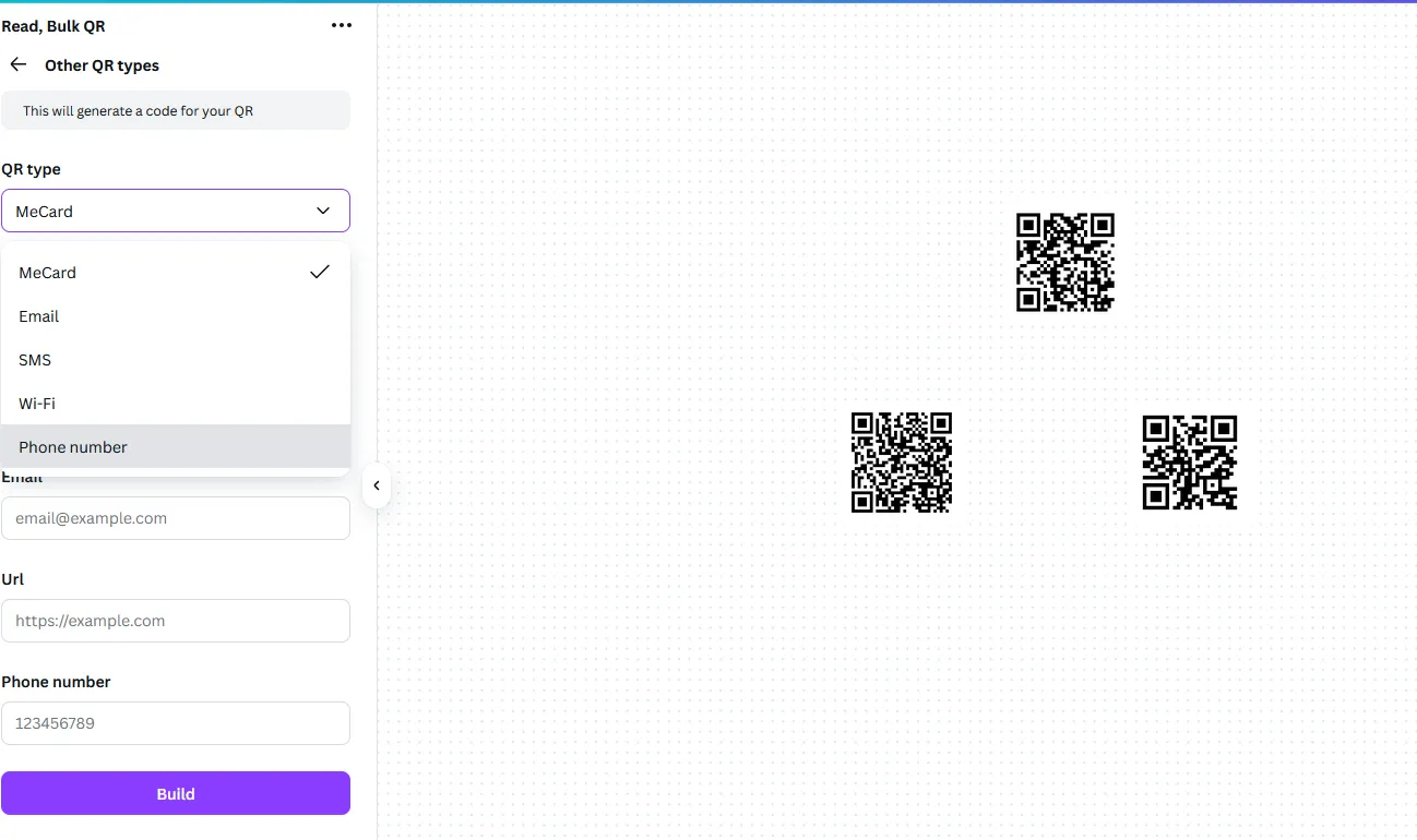 Tạo hàng loạt mã QR nhanh chóng bằng tính năng Bulk QR Code trong Canva