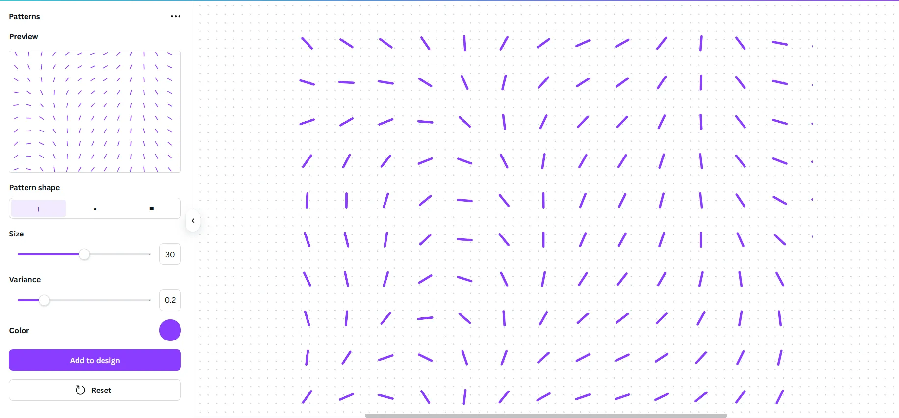 Tạo họa tiết hình học độc đáo để làm nền bằng ứng dụng Patterns trong Canva