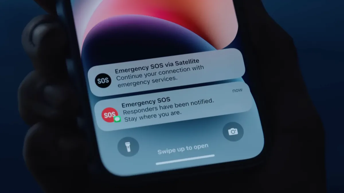 Tính năng Emergency SOS qua vệ tinh trên iPhone 14 của Apple