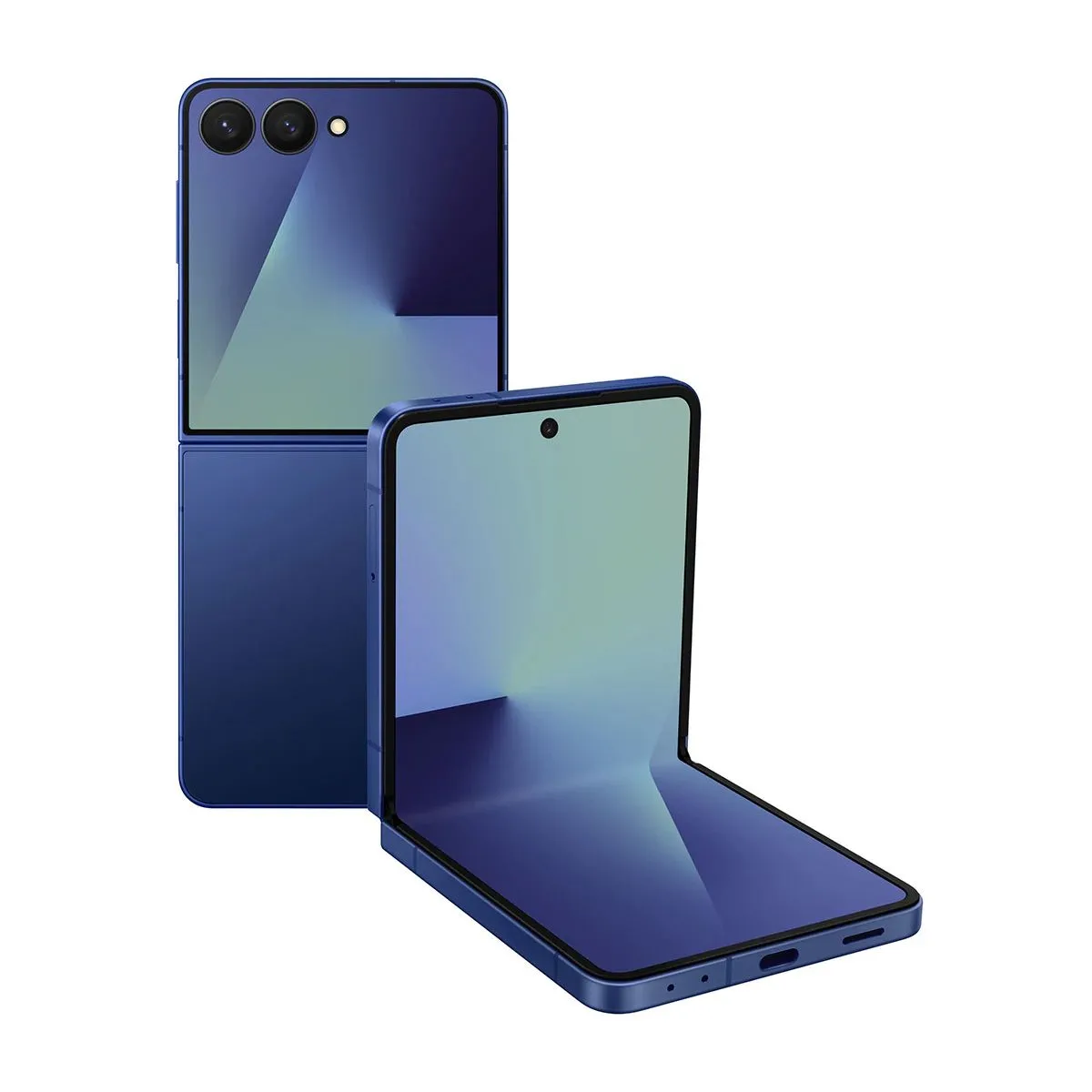 Điện thoại gập Samsung Galaxy Z Flip 7 với thiết kế vỏ sò hiện đại và màn hình phụ lớn