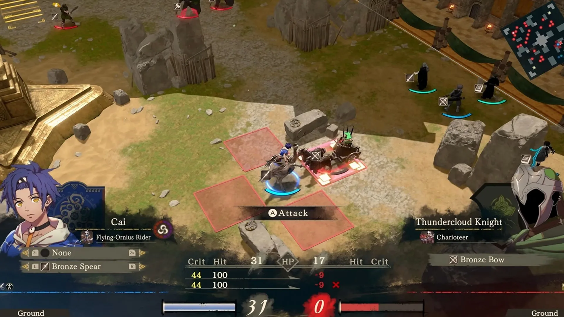 Fire Emblem Fortune's Weave: Lối chơi chiến thuật theo lượt đậm chất La Mã