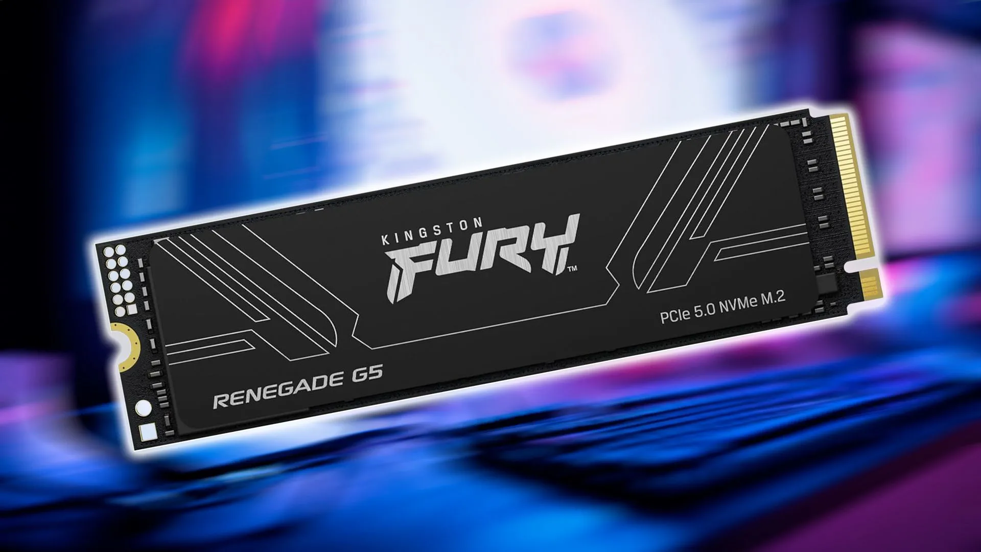 Ổ cứng SSD Kingston FURY Renegade G5 PCIe 5.0 NVMe siêu tốc, dành cho gaming và công việc nặng
