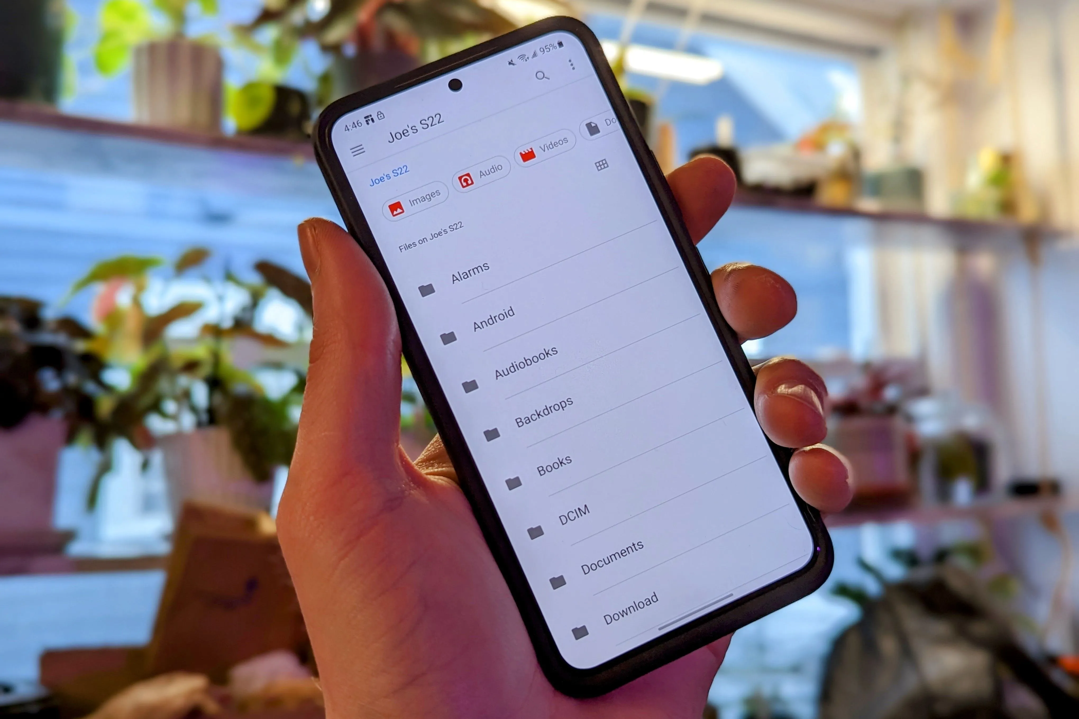 Trình quản lý tệp trên điện thoại Android